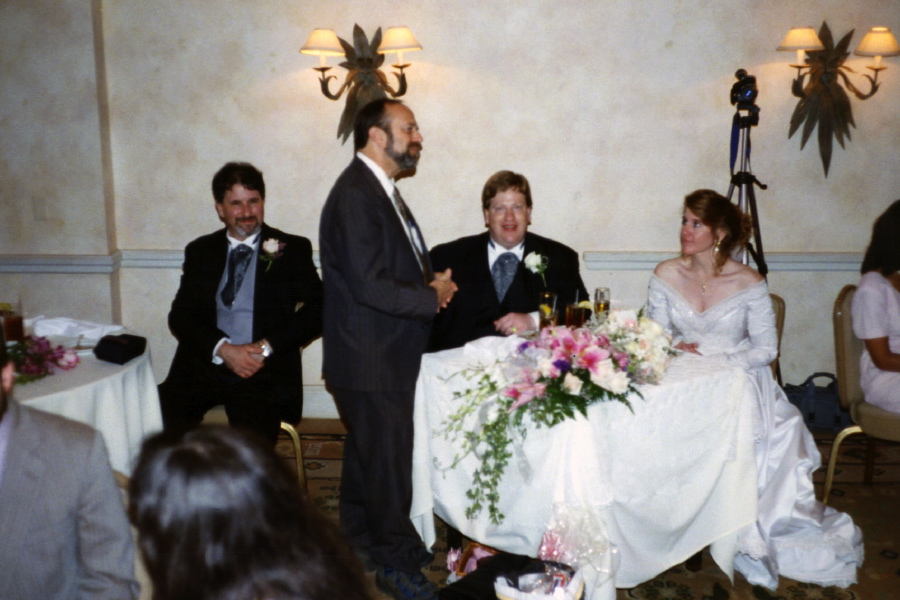 The Wedding Couple's table