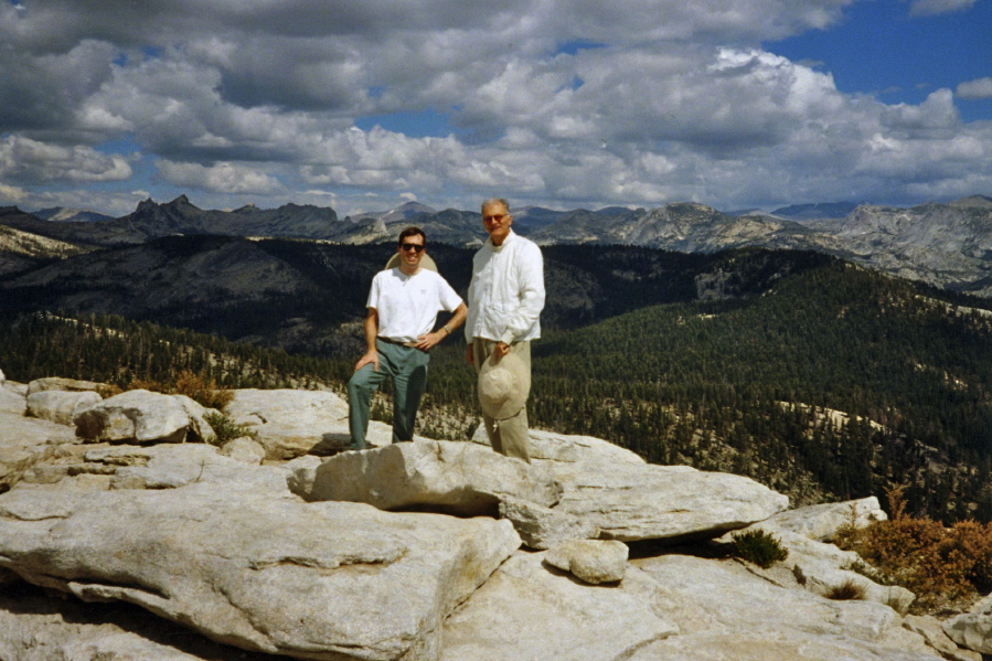 Bill and David on Clouds Rest