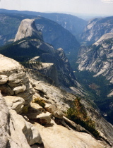 Half Dome and Yosemite Valley from Clouds Rest