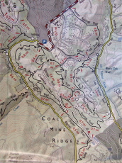 Coal Mine Ridge Trail Map