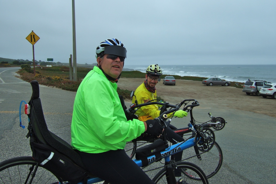 Paul and Zach at Pescadero Beach