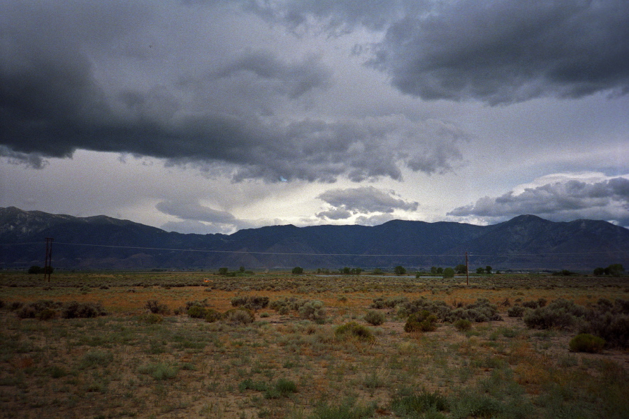 More interesting clouds and landscape.