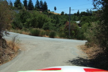 Loma Prieta Way meets Mt. Bache Road.
