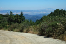 View toward Pacheco Pass from Summit Road