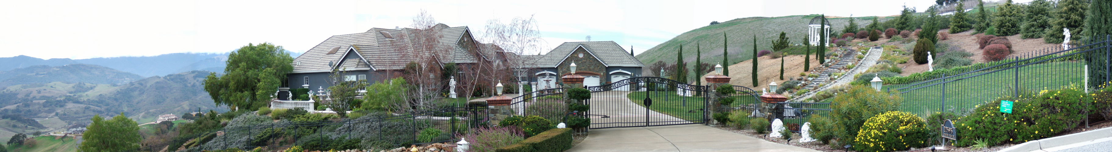 The uppermost completed estate on Countryview Drive.