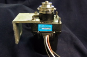Motor shown with Cyclone mounting bracket