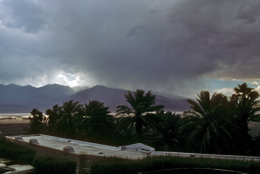 View of Death Valley from Furnace Creek Inn