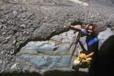 Kay in Mosaic Canyon