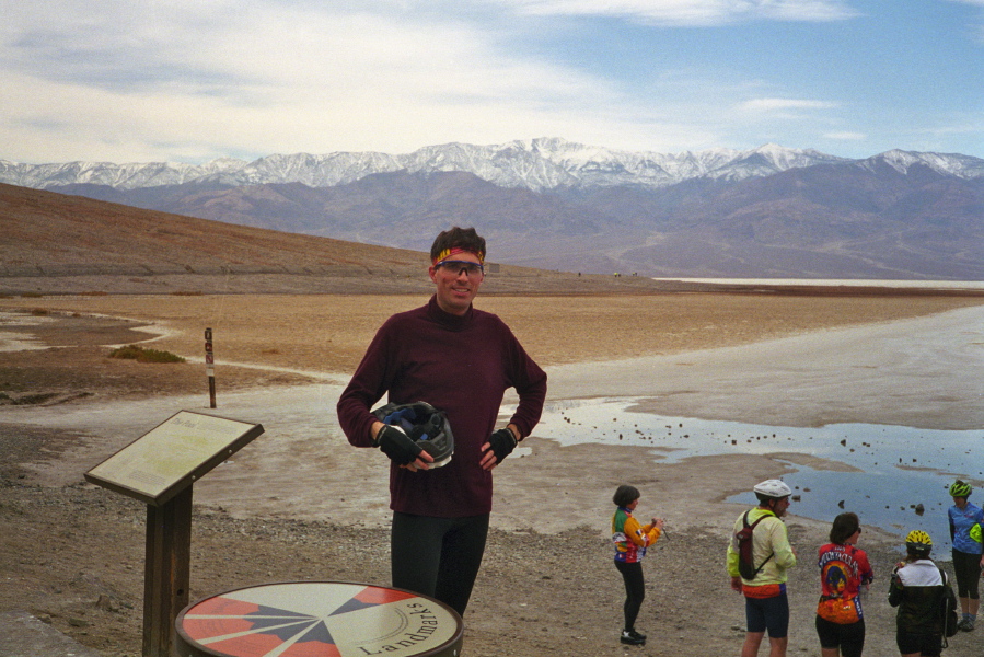 Bill at Badwater.