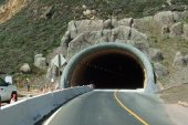 Exit of southbound tunnel