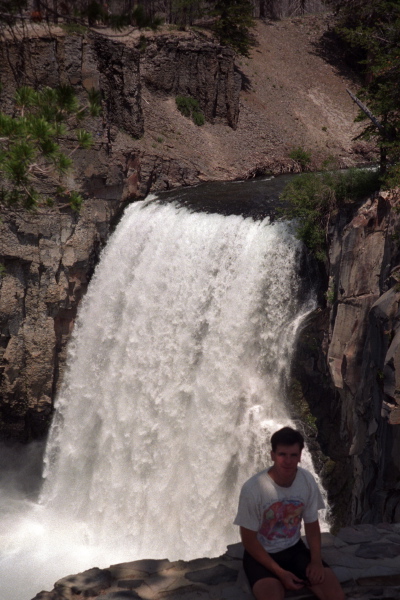 Derek at Rainbow Falls