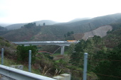 Bridge over valley near northern tunnel portal.