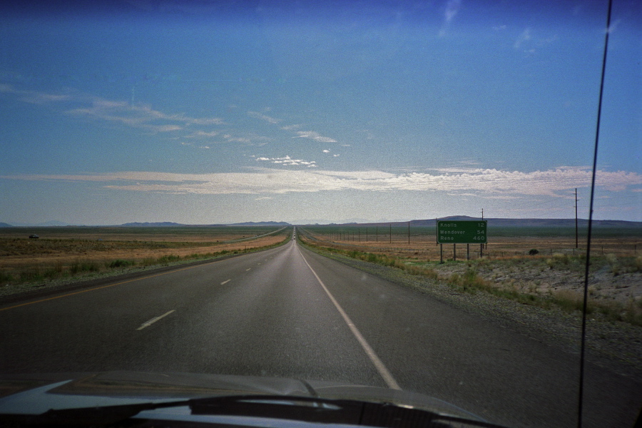 Crossing the Salt Lake Desert