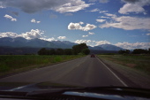 Driving up the eastern side of the Continental Divide north of Salida.