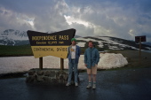 Bill and Dan at Independence Pass.