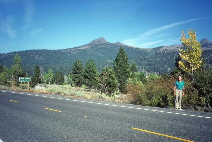 David on CA88 in Hope Valley