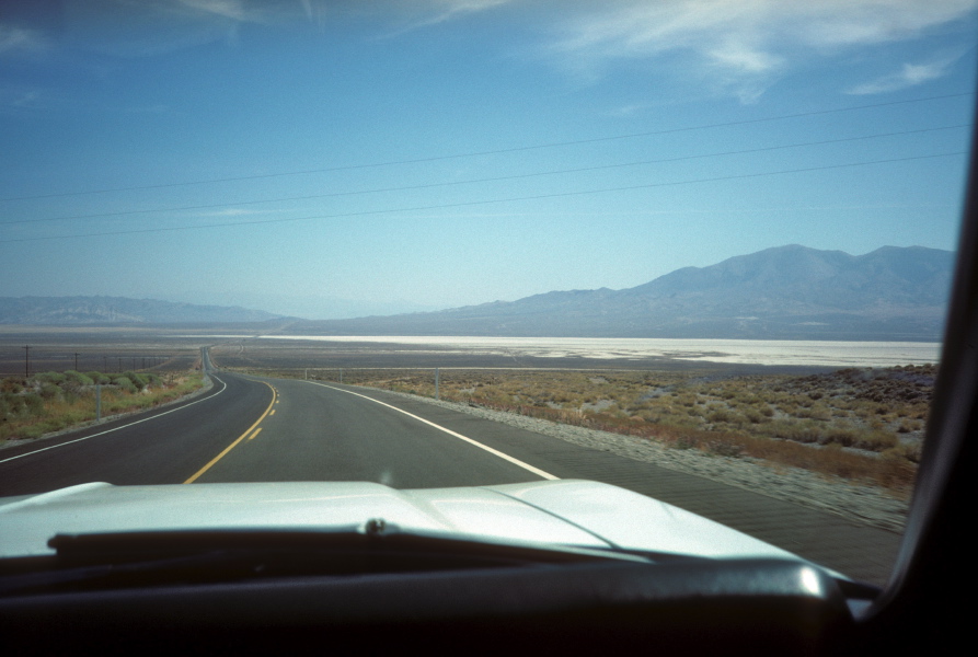 More salt flats east of Fallon, NV