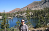 Bill at Skelton Lake.