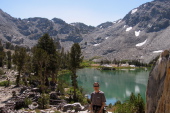 Bill at Barney Lake.