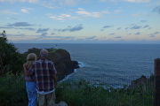 Kay and David at the viewpoint for Kilauea Lighthouse