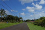 Driving on Kamalu Road