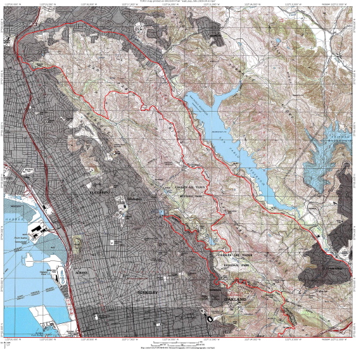 Tilden Park Detail Map