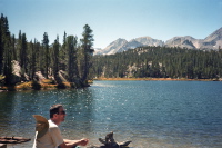 Bill rests at East Brook Lake