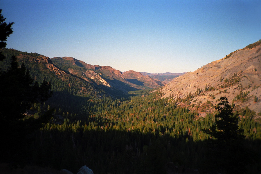 View down the Silver Creek valley.
