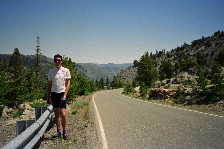 Bill east of Ebbetts Pass.  View is to the east.