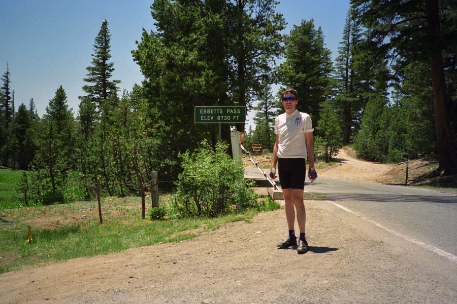 Bill at Ebbetts Pass