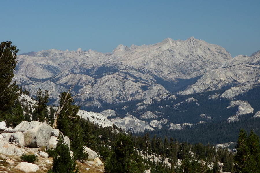 Mountains of northern Yosemite