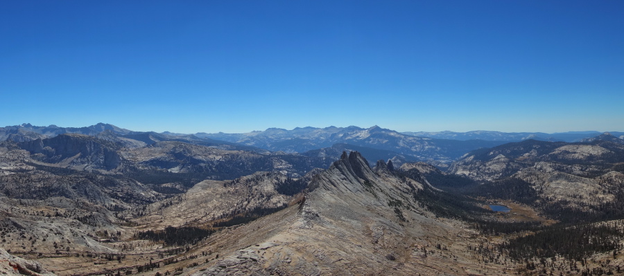 Southern panorama from Echo Ridge