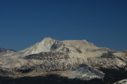 Mount Conness and its plateau