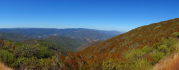 Panorama from the top of Priest Rock Trail
