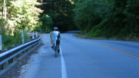 Riding up Old San Jose Rd. with Ron Bobb (460ft)