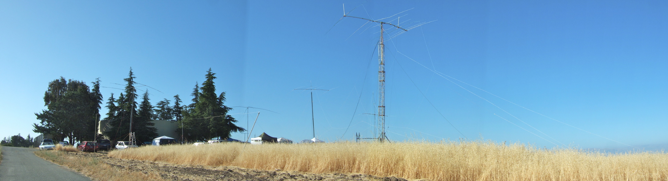 WVARA antenna farm on Mora Hill