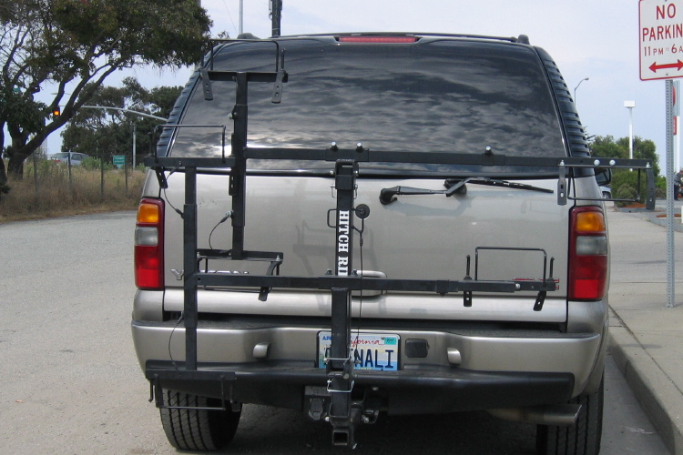 Hitch Rider rack.