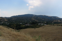 The ridge north of Mt. Toro.