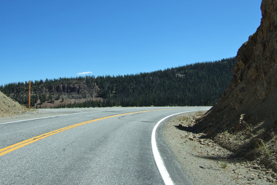 View toward the southeast from Galena Summit (8740ft)