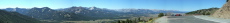 Panorama of the Sawtooth Wilderness from the Church Overlook