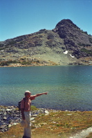 David at Upper Gaylor Lake