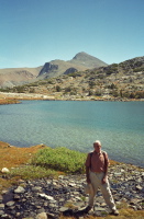 David at Upper Gaylor Lake