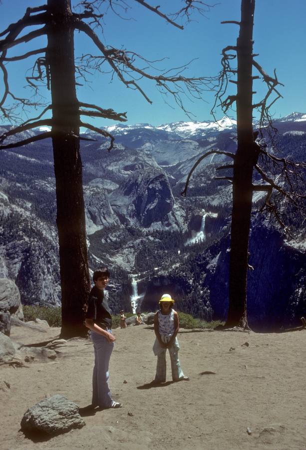 Bill and Laura on Washburn Point