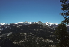 Mt. Clark and Mt. Starr King from Washburn Point