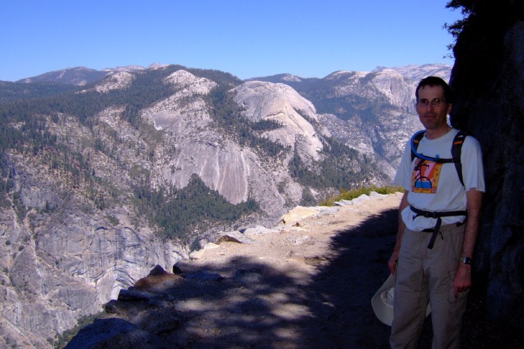 Bill on the Four-Mile Trail (7000ft).