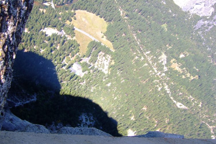 Stoneman Meadow from Glacier Point.