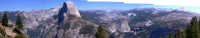Panorama from Glacier Point.