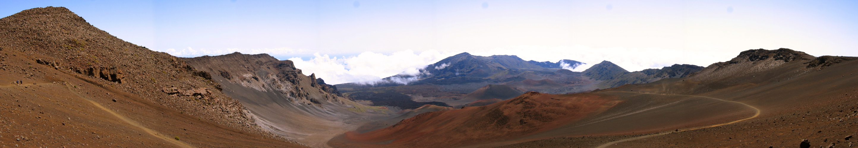 Panorama of Hakeakala Crater