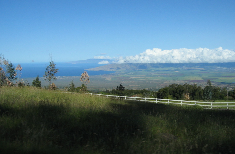 West Maui from the slopes of Haleakala.
