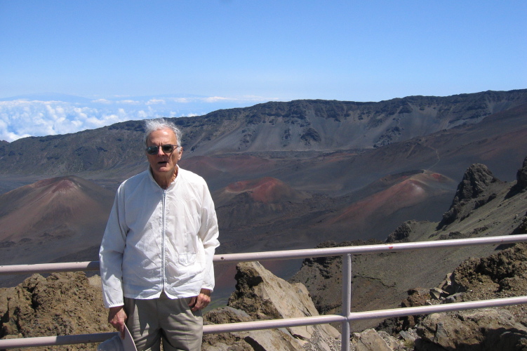 David at Kalahaku Overlook (9324ft).